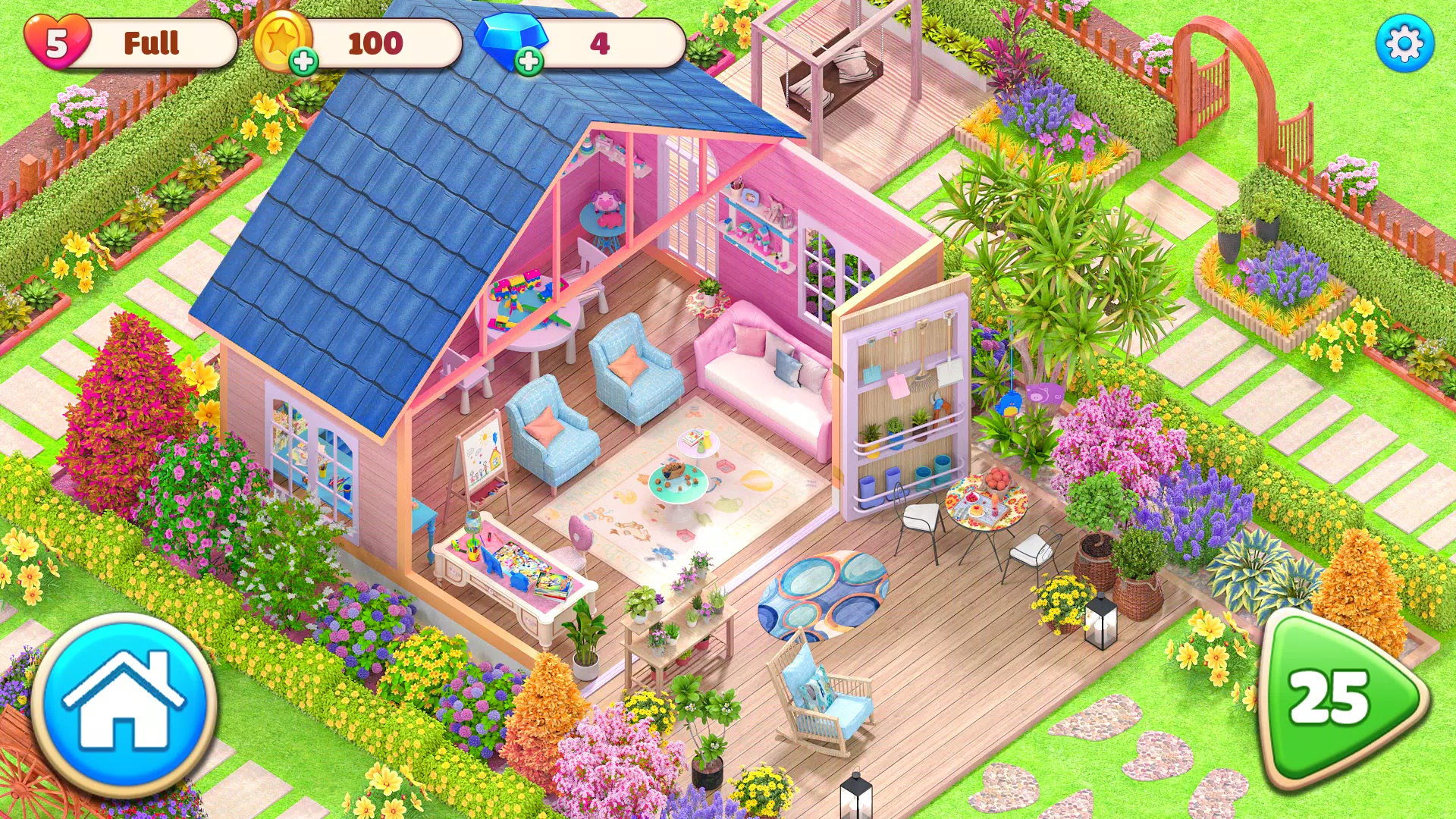 Dream Garden: Makeover Design Zrzut ekranu 2