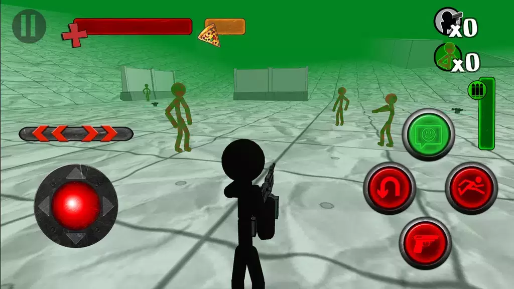 Stickman Zombie 3D スクリーンショット 0