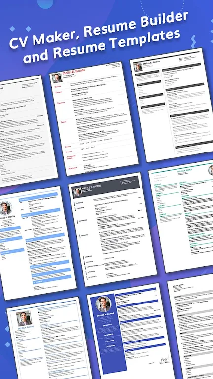 CV Maker, Resume Builder - PDF Ảnh chụp màn hình 3