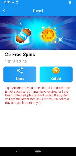 Daily Spins - Spin Link 스크린샷 0