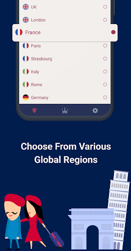 VPN France: VPN rapide Schermafbeelding 1