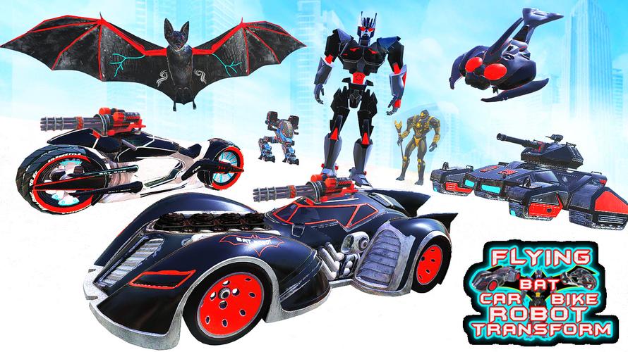 Bat Robot Fighting Game স্ক্রিনশট 0