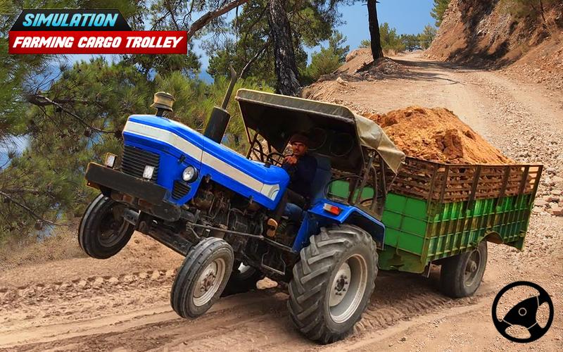 Tractor Trolley Farming Drive 螢幕截圖 2