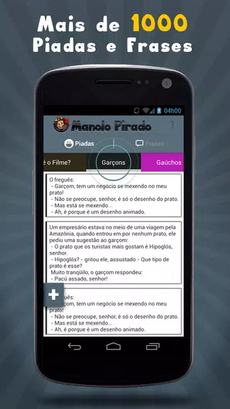 Manolo Pirado Piadas e Frases 螢幕截圖 1