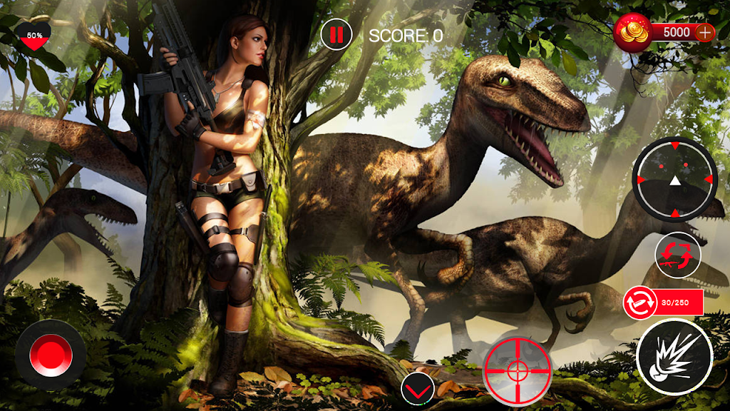 Dinosaur Destruction Super Dino&Deadly Dino Hunter Скриншот 0