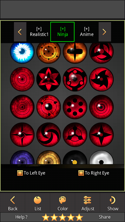 Schermata SelfAnime - Anime Effect Photo Editor 1
