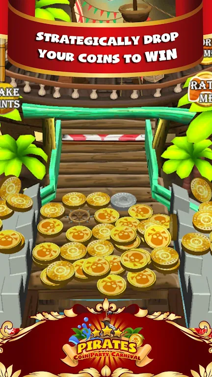 Pirates Coin Party Carnival 螢幕截圖 1