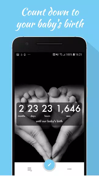 Baby Countdown Widget应用截图第0张