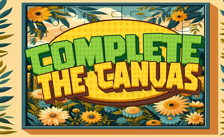 Complete the Canvas Puzzle 螢幕截圖 0