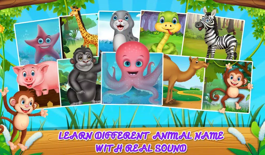 Learning Animal Sounds Games 스크린샷 2