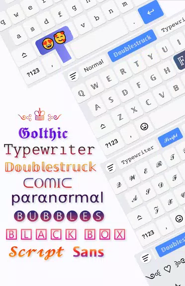 Fonts Aa - Keyboard Fonts Art Tangkapan skrin 0