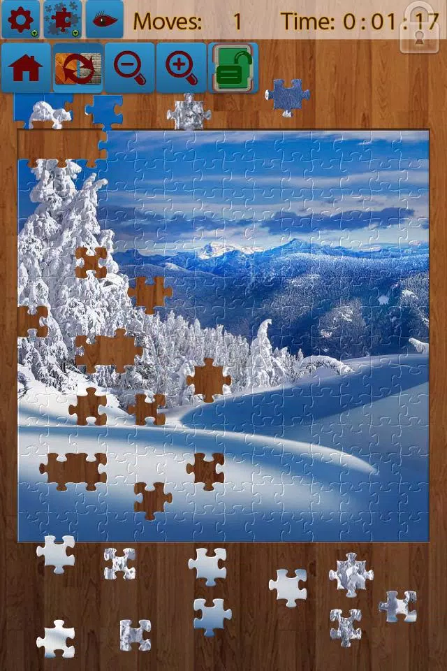 Snow Landscape Jigsaw Puzzles स्क्रीनशॉट 0