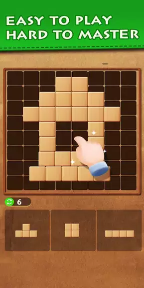 Wood Block Puzzle Classic Game 螢幕截圖 2