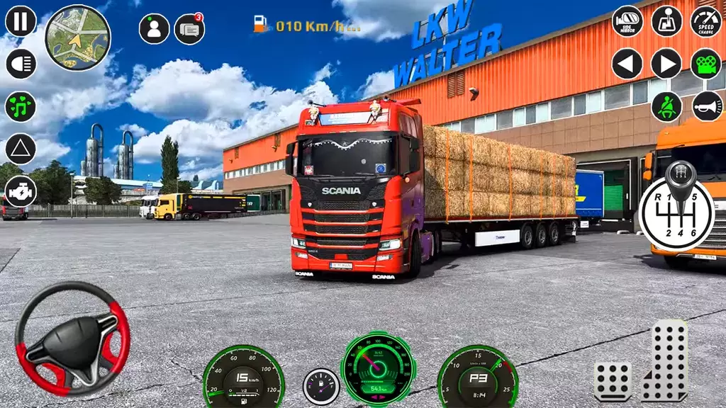 American Cargo City Driving 3D Screenshot 0