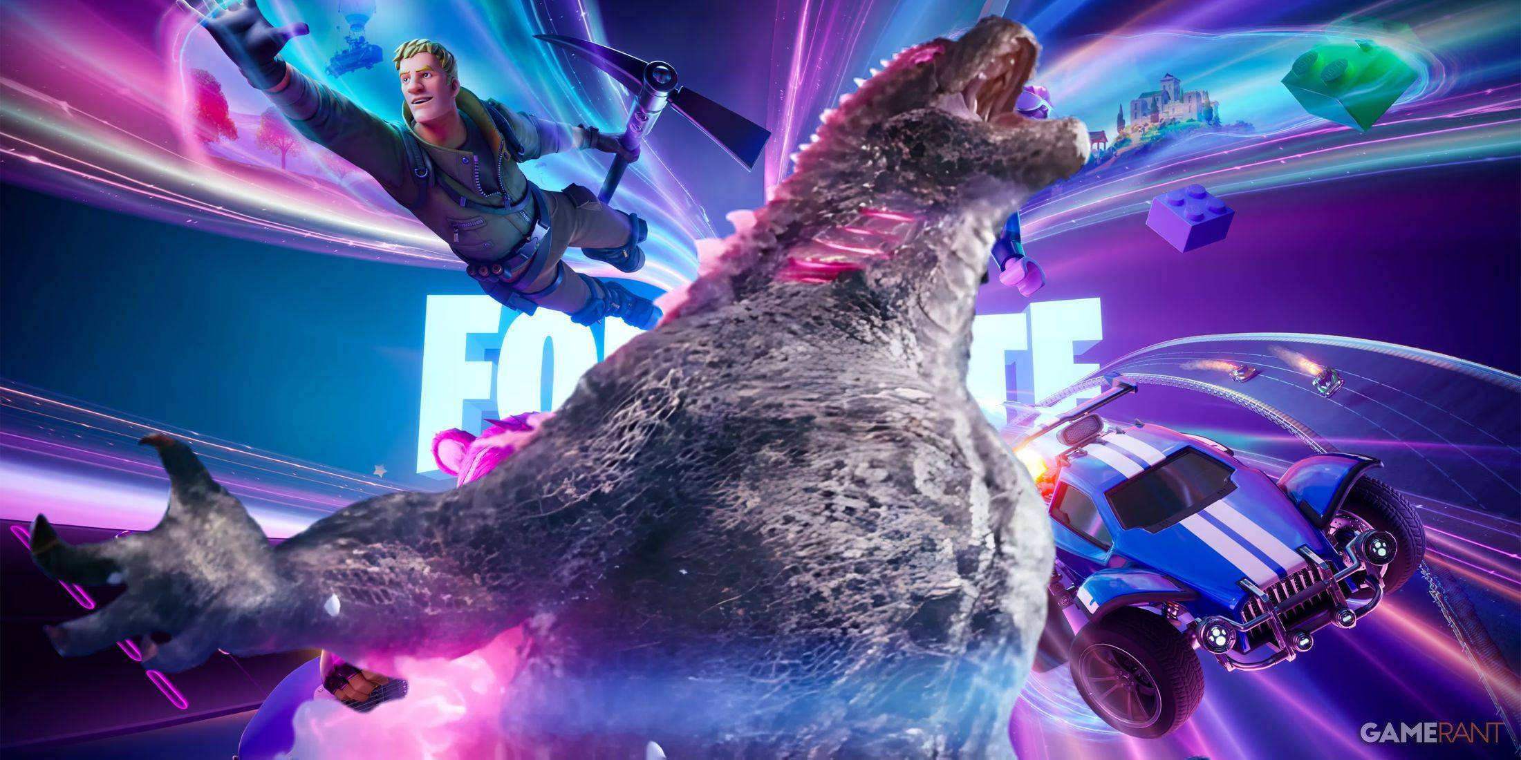 Fortnite Sızıntısı daha fazla Godzilla ve Monstervers derileri