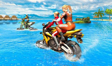 Water Surfer Racing In Moto Screenshot 1