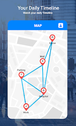 Map Location Timeline Ảnh chụp màn hình 0