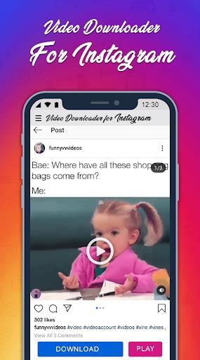 InstaSaver Photo & Video Downloader for Instagram Captura de pantalla 3