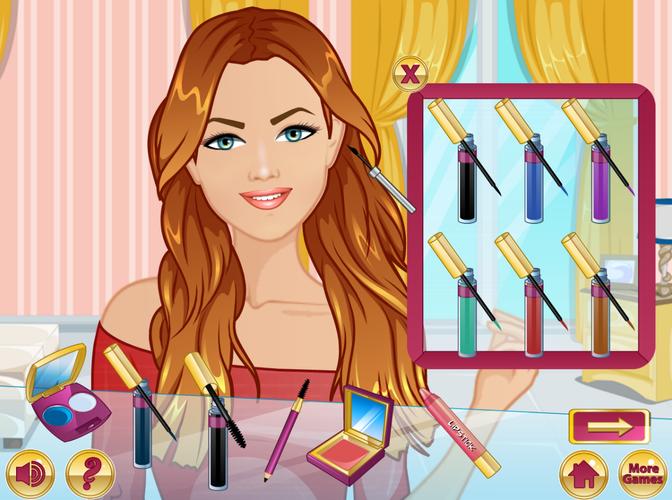 Model Star Girl Dress Up Games Скриншот 2