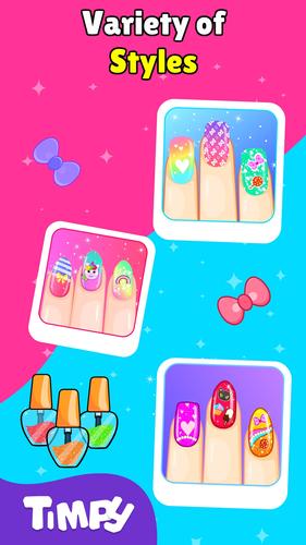 Nail Salon Games Acrylic Nails 螢幕截圖 2