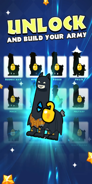Mutant Llama: IDLE Breed Games Captura de tela 2
