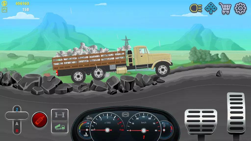 Trucker Real Wheels: Simulator Скриншот 3