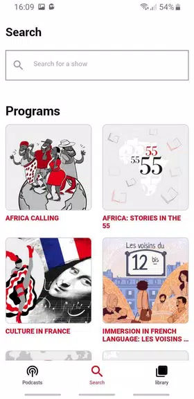 RFI Pure Radio - Podcasts 螢幕截圖 1