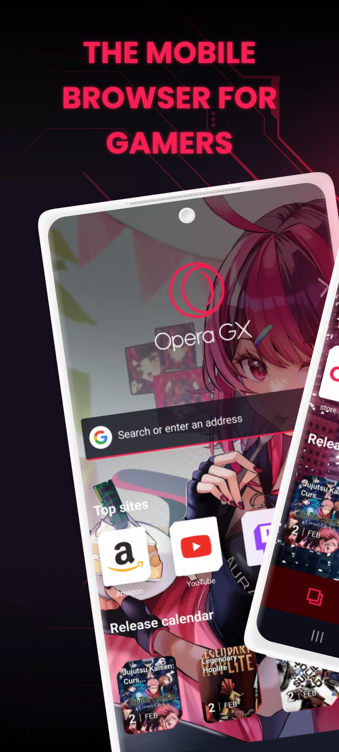 Opera GX: Gaming Browser 螢幕截圖 0