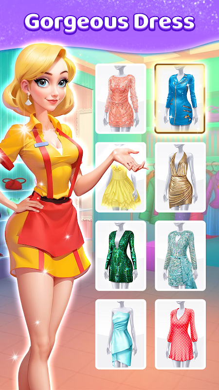 Fashion Makeover:Salon&DressUp Ảnh chụp màn hình 3