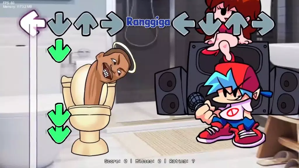 Skibin Toilet - FNF 螢幕截圖 1