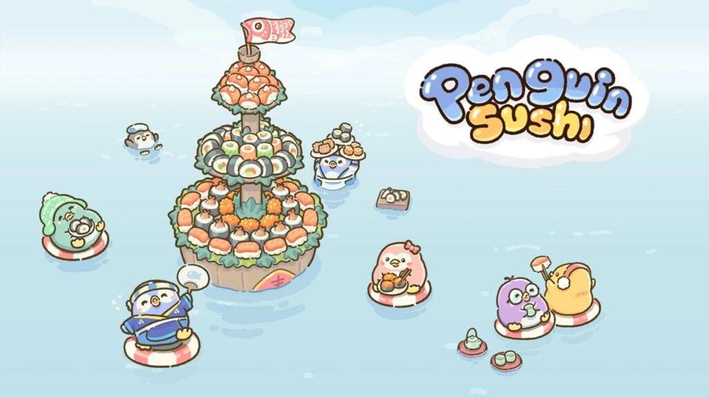 Hyperbeard Drops Penguin Sushi Bar, ein entzückendes Leerlaufkochspiel