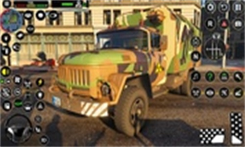 Army Truck Battle Simulator 3D Ảnh chụp màn hình 0