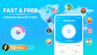 Fast VPN Ultra Fast Proxy VPN Screenshot 2