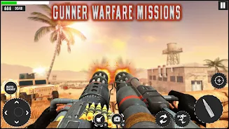 Military Machine Gunner Games 스크린샷 0