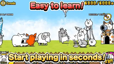 The Battle Cats Mod APK Ekran Görüntüsü 1