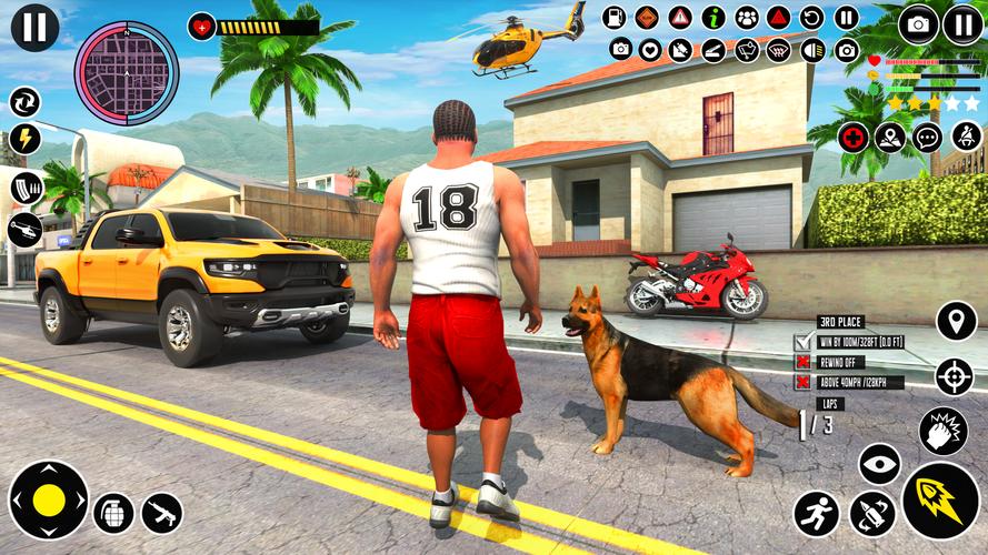 City Gangster Game Grand Mafia 螢幕截圖 2