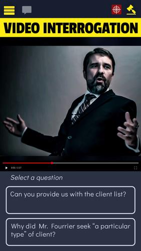 French Crime: Detective game Captura de tela 2