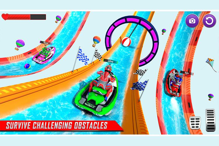 Jet Ski Racing Games 3D 螢幕截圖 2