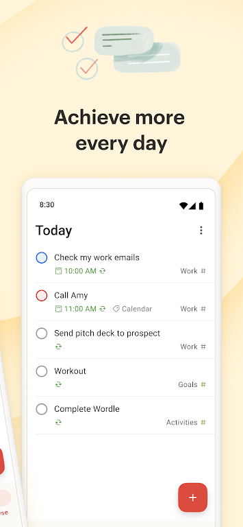 Todoist：待辦列表&計劃 螢幕截圖 1