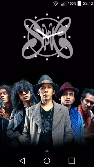 Slank Clock Widget ဖန်သားပြင်ဓာတ်ပုံ 1