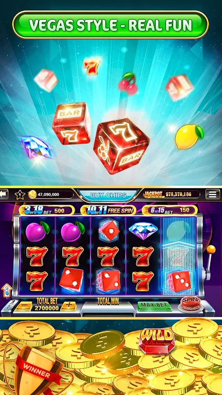 Lucky Vegas Casino: Slots Game Ảnh chụp màn hình 3