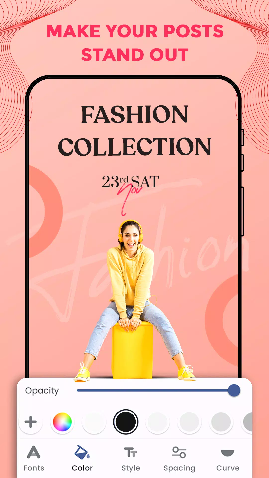 Poster Maker - Flyers Design Скриншот 3