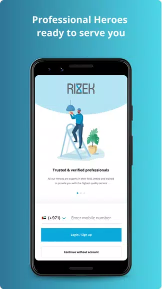 Rizek - Home Services, Health, Screenshot 2