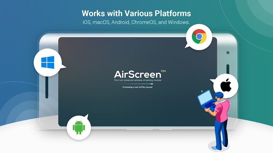 AirScreen - AirPlay & Cast Screenshot 2