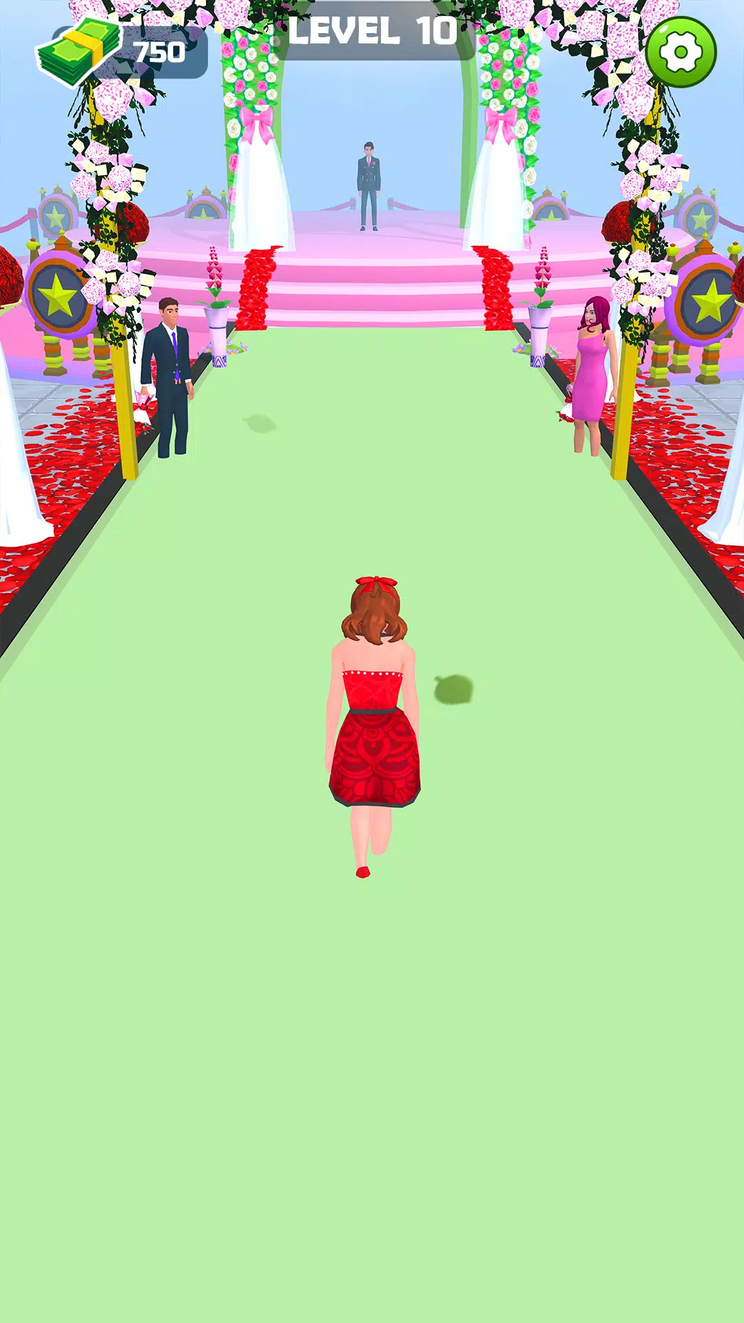 Build a Fashion Queen Run Game Schermafbeelding 1