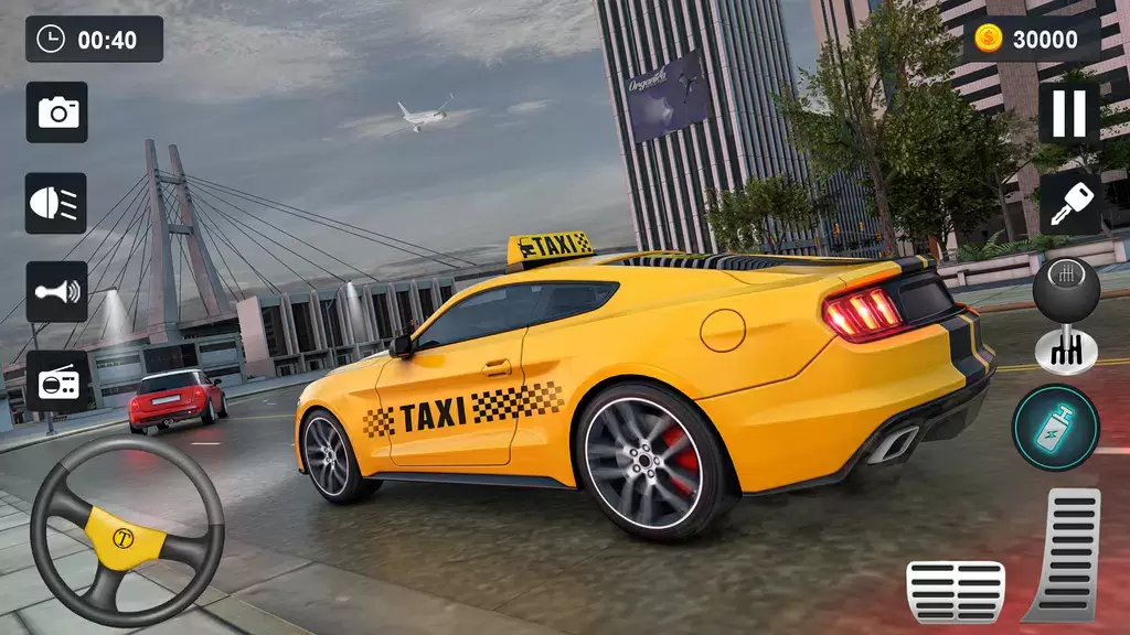 Taxi Simulator 3D - Taxi Games Tangkapan skrin 3