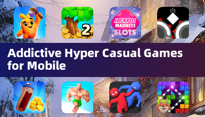 Süchtig machende Hyper-Casual-Spiele für Mobilgeräte