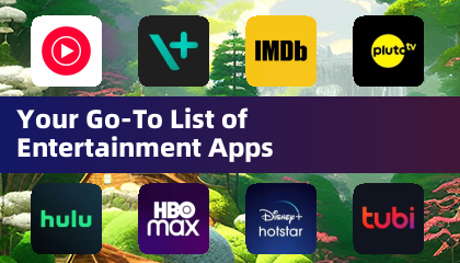 Uw go-to-lijst met entertainment-apps