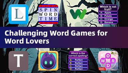 Challenging Word Games for Word Lovers