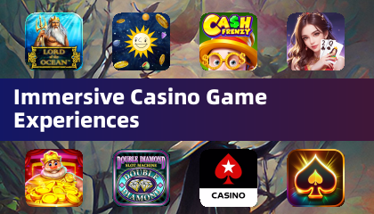 Expériences de jeu de casino immersif